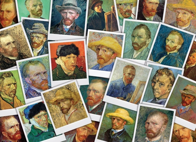 EUROGRAPHICS Puzzle Autoportrete Van Gogh 1000 de piese