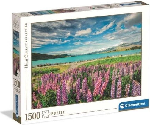 Puzzle Maci sălbatici la lacul Tekapo 1500 piese