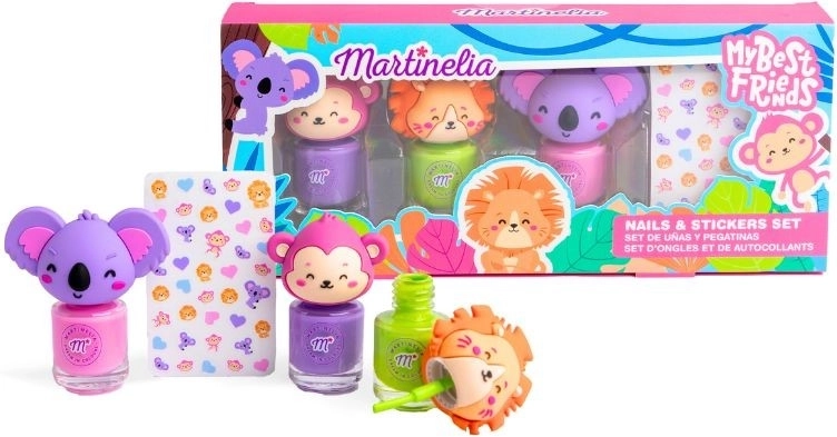 Set de unghii cu autocolante My Best Friends