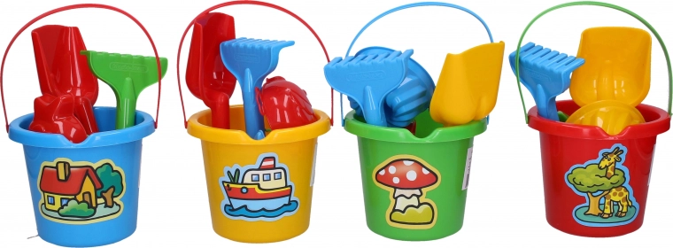 Set de nisip cu găletușă mică 10 × 11 cm