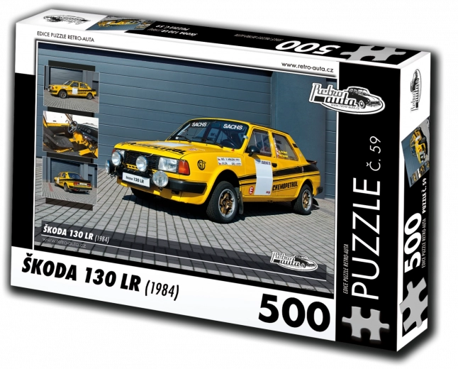 Puzzle RETRO-AUTA Škoda 130 LR 500 piese