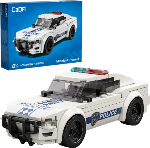 Set de construcție CaDA mașină sport Midnight Pursuit – 156 piese
