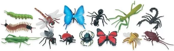 Set de figurine cu insecte (48 buc.)