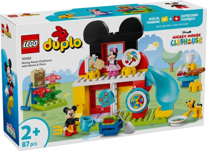 LEGO DUPLO Disney Mickey Mouse Club cu Minnie și Pluto