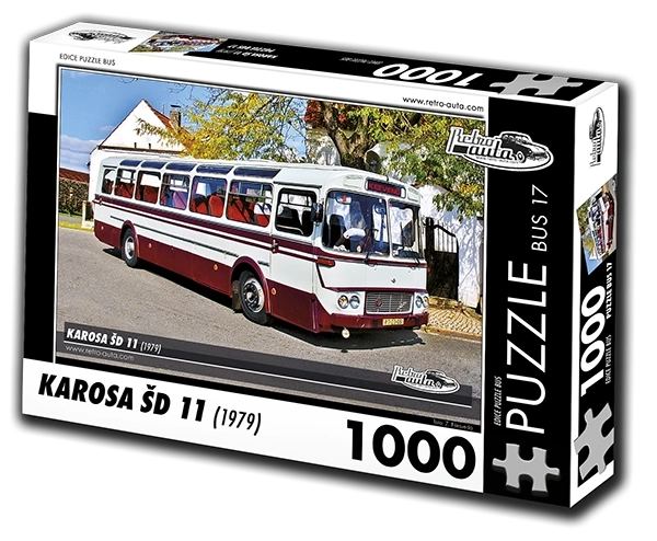 Puzzle Retro Mașini Karosa ȘD 11 1000 piese