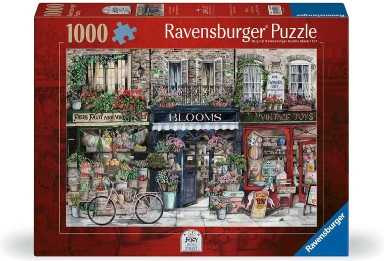Puzzle Ravensburger Busy High Street 1000 piese