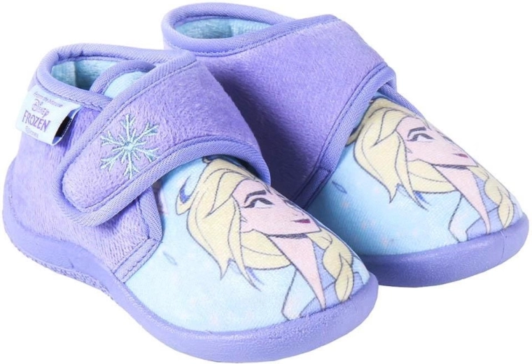 Papuci de casă pentru copii Frozen Elsa, mov – Mărime: 25
