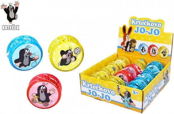 Yo-yo Krtek cu LED luminos jucărie