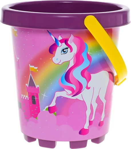 Găleată pentru copii cu unicorn 14 cm