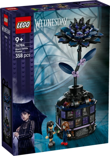 lego wednesday: floarea daliei negre