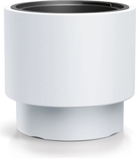 Ghiveci cu inserție HEOS 39,5 cm – înveliș decorativ alb pentru plante