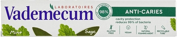 Vademecum Anti‑Caries pastă de dinți 75 ml