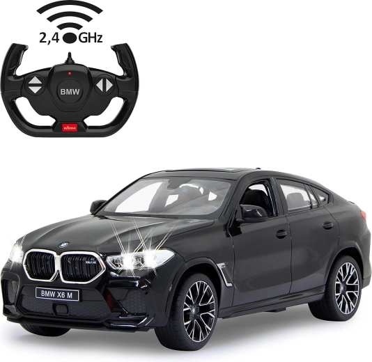 Mașină RC JAMARA BMW X6 M la scara 1:14, neagră