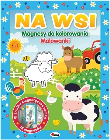 Magneți de colorat – La fermă