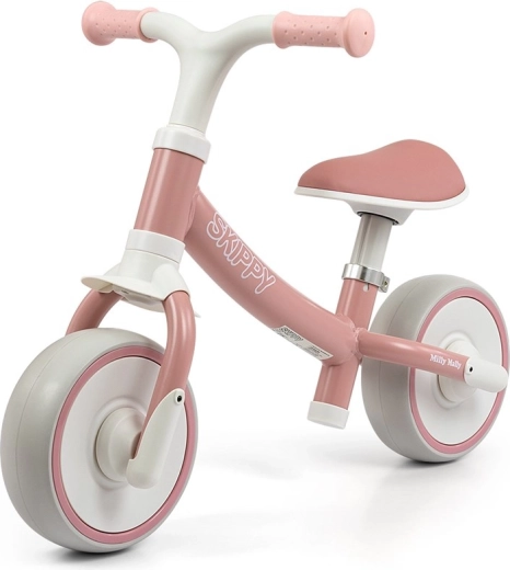 Bicicletă de echilibru pentru copii MILLY MALLY Skippy – roz
