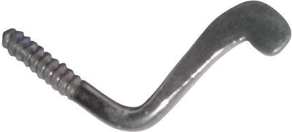 Cârlig pivotant din oțel 30 mm, lucios (20 buc)