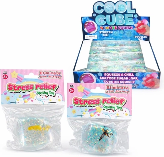 Cub antistres relaxant cu peștișor 5 cm