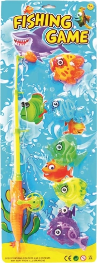 Joc de prins peștișori – set undiță și peștișori