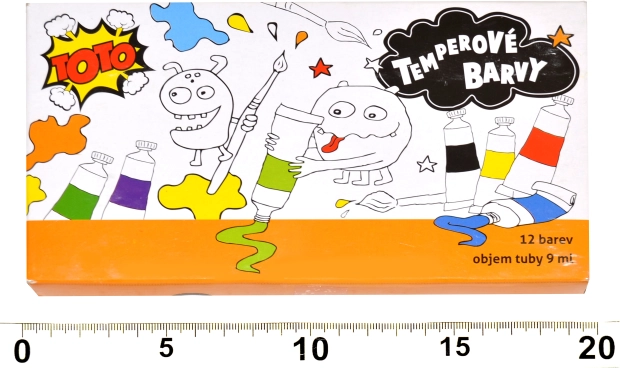 Set de culori tempera 12 buc.