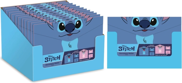 Set de plicuri din plastic Lilo și Stitch
