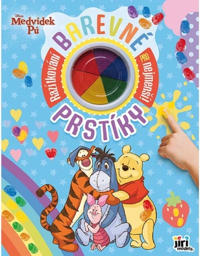 Degețele colorate Winnie the Pooh