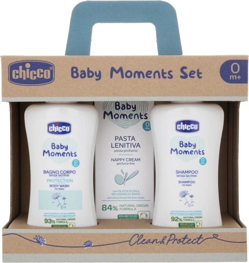 Set cadou Chicco Baby Moments pentru nou‑născut