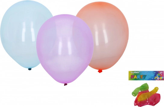 Balon gonflabil cristalin 25 cm - set 6 bucăți