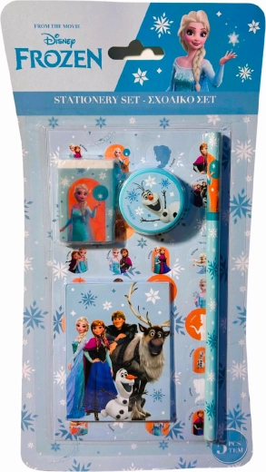 Set școlar Frozen – Regatul de gheață, cu cinci piese