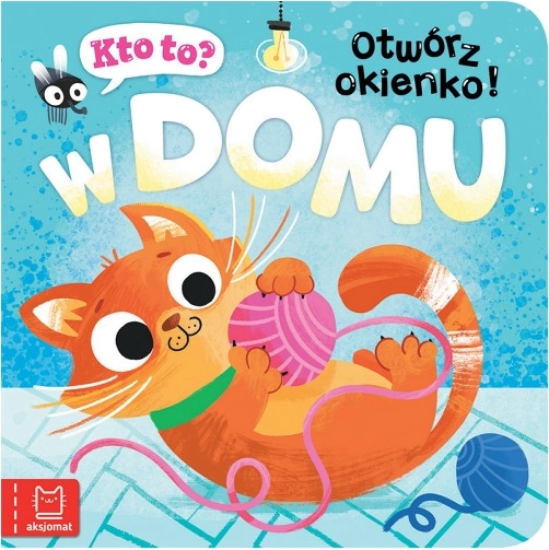 Cine este? Deschide căsuța! În casă – carte interactivă cu ferestre