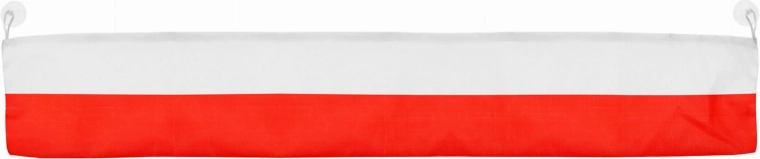 Drapelul național al Poloniei cu ventuze pentru geam