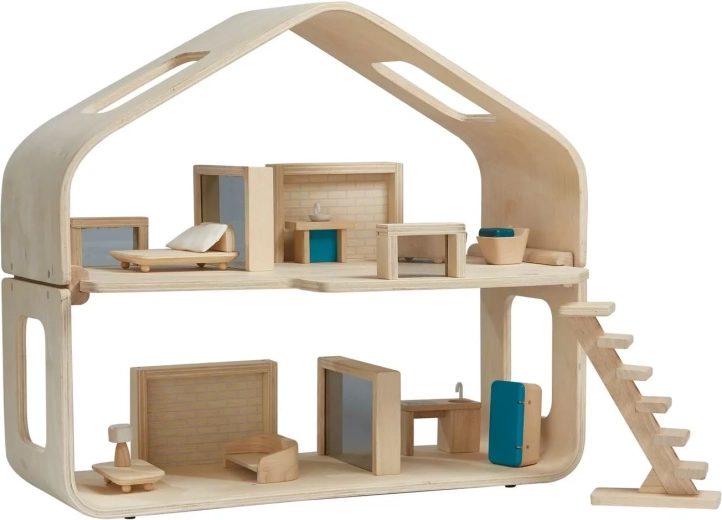 Căsuță modernă pentru păpuși Plan Toys
