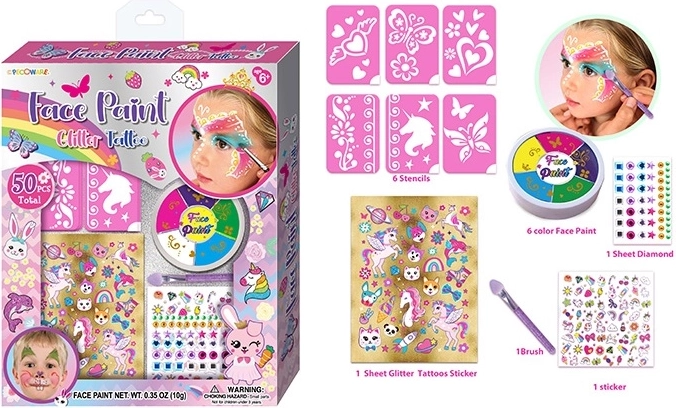 Set pentru pictură pe față Sparkys