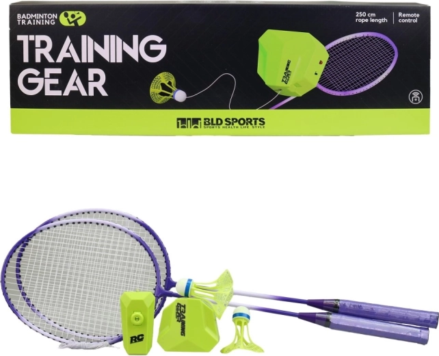 Antrenor de badminton pentru antrenament acasă