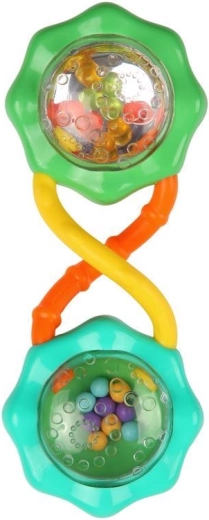 Zornăitoare ganteră Bright Starts pentru bebeluși de la 3 luni