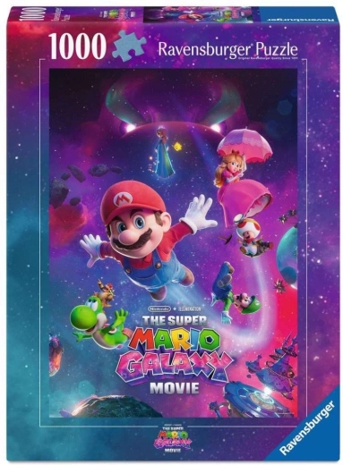 Puzzle Ravensburger Super Mario – film galactic, 1000 de piese