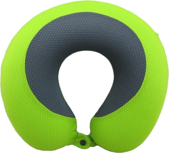 Pernă de călătorie – verde 30 × 30 × 9 cm