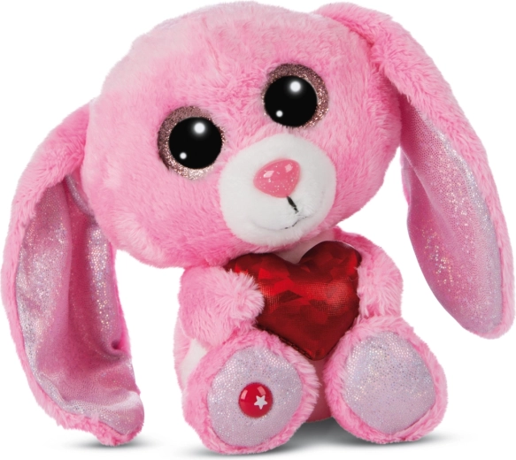 NICI Glubschis iepuraș de pluș Hearty Kay 15 cm Green