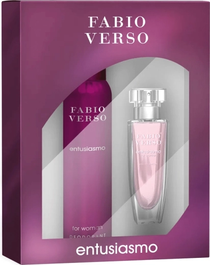 Set cadou pentru femei BI-ES Fabio Verso Entusiasmo – apă parfumată 50 ml + deodorant 150 ml