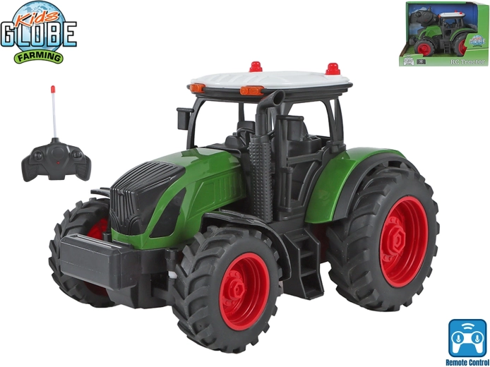 Kids Globe Farming tractor pentru fermă cu telecomandă 2,4 GHz cca 20 cm