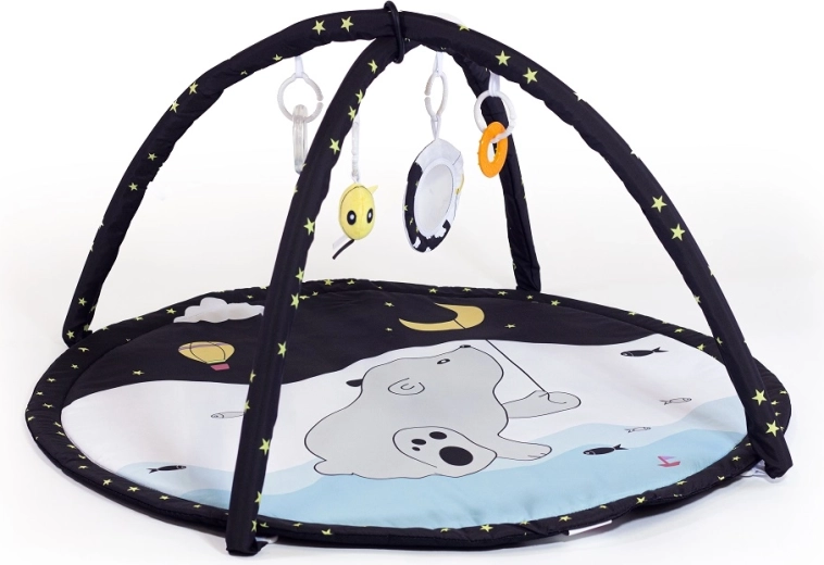 saltea de joacă 3în1 tip teepee