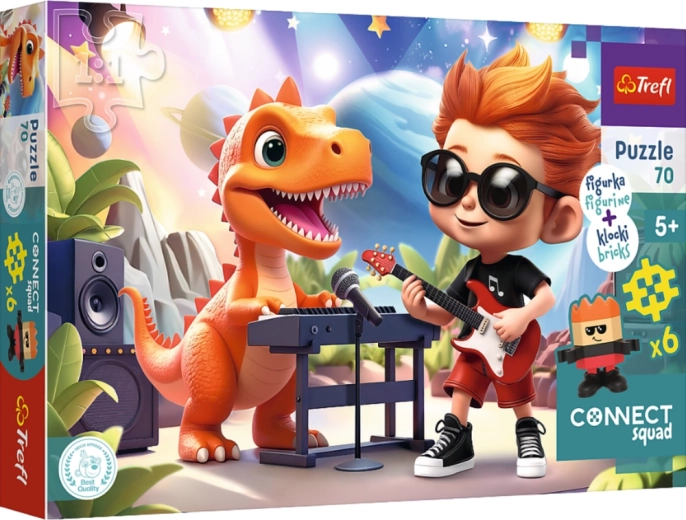 Puzzle 70 piese Connect Joe TREFL