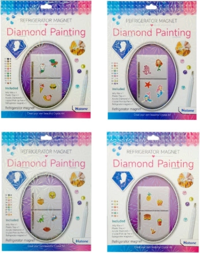 Set creativ pentru realizarea magneților cu cristale colorate