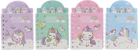 Caiet cu unicorni