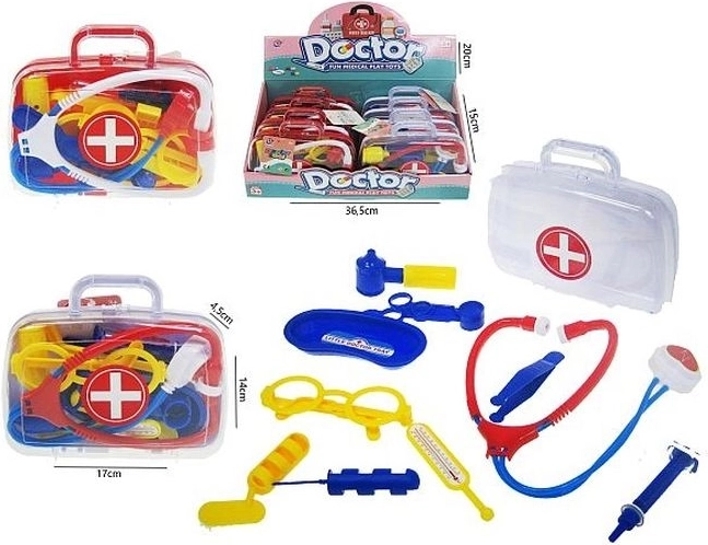Doctor în valiză – set pentru copii, 2 variante de culoare