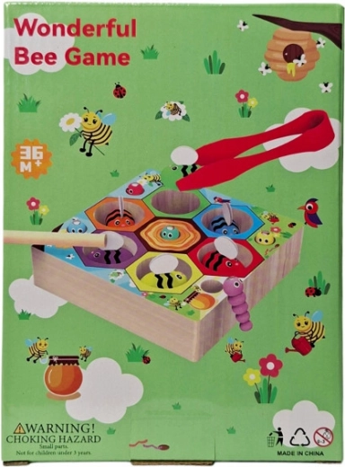 Joc din lemn Albinele – joc de îndemânare Wonderful Bee Game