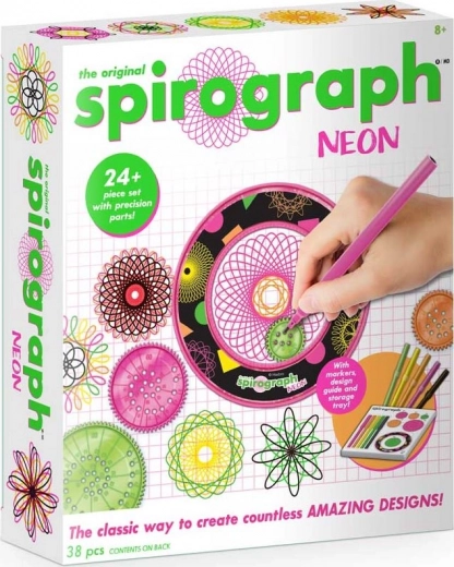 Spirograf Neon set creativ pentru mandale