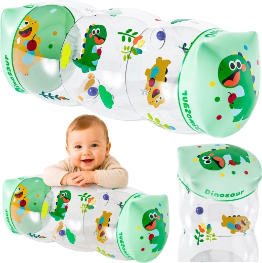 Cilindru gonflabil pentru copii pentru târâre Dinozaur 51 × 22 cm