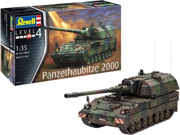 Model tanc Panzerhaubitze 2000