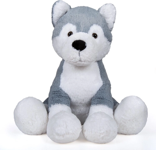 Câine de pluș Husky 78 cm