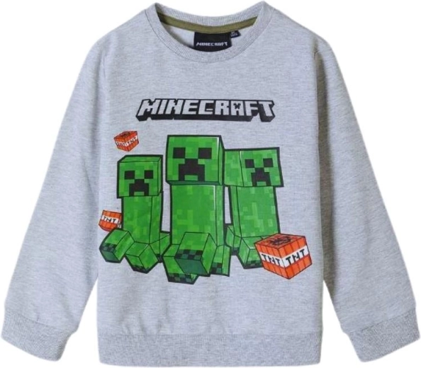 Hanorac gri Minecraft